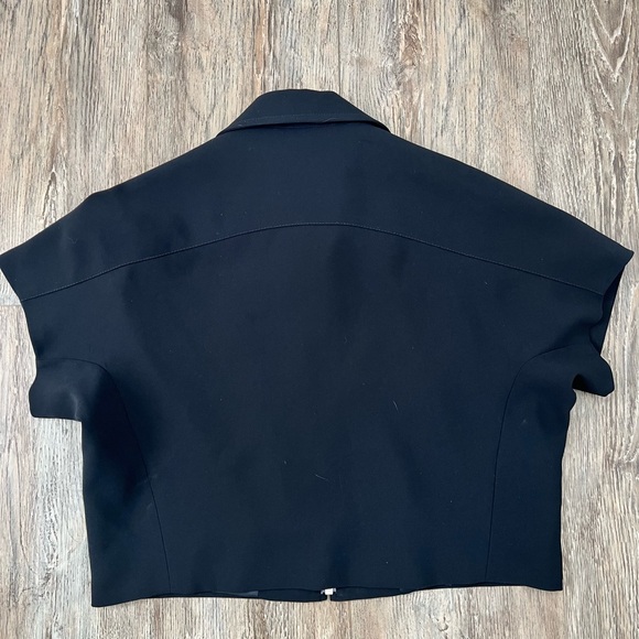 Zara Black Zip-Up Jacket - Picture 4 of 6